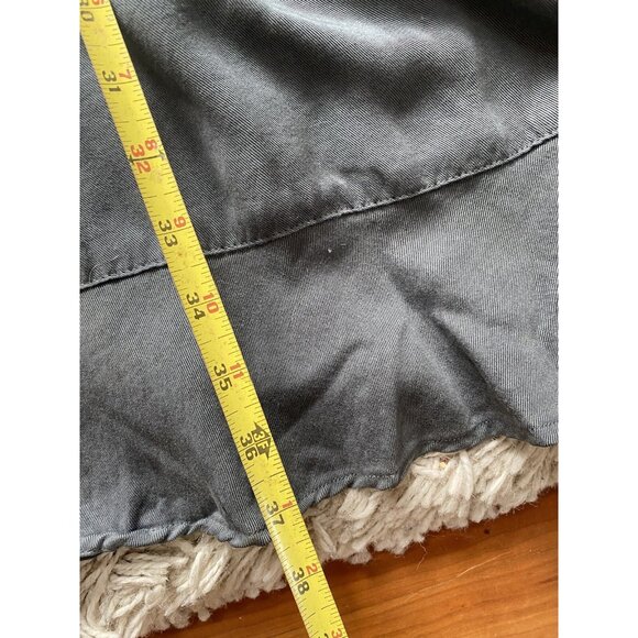 Habitat Set Small Medium S/M Skirt Two Piece Beige Olive Tencel Blouse - Picture 11 of 11